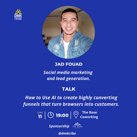 Jad Fouad How to Use AI to Create Highly Converting Funnels That Turn Browsers into Customers DMK Tribe pag1